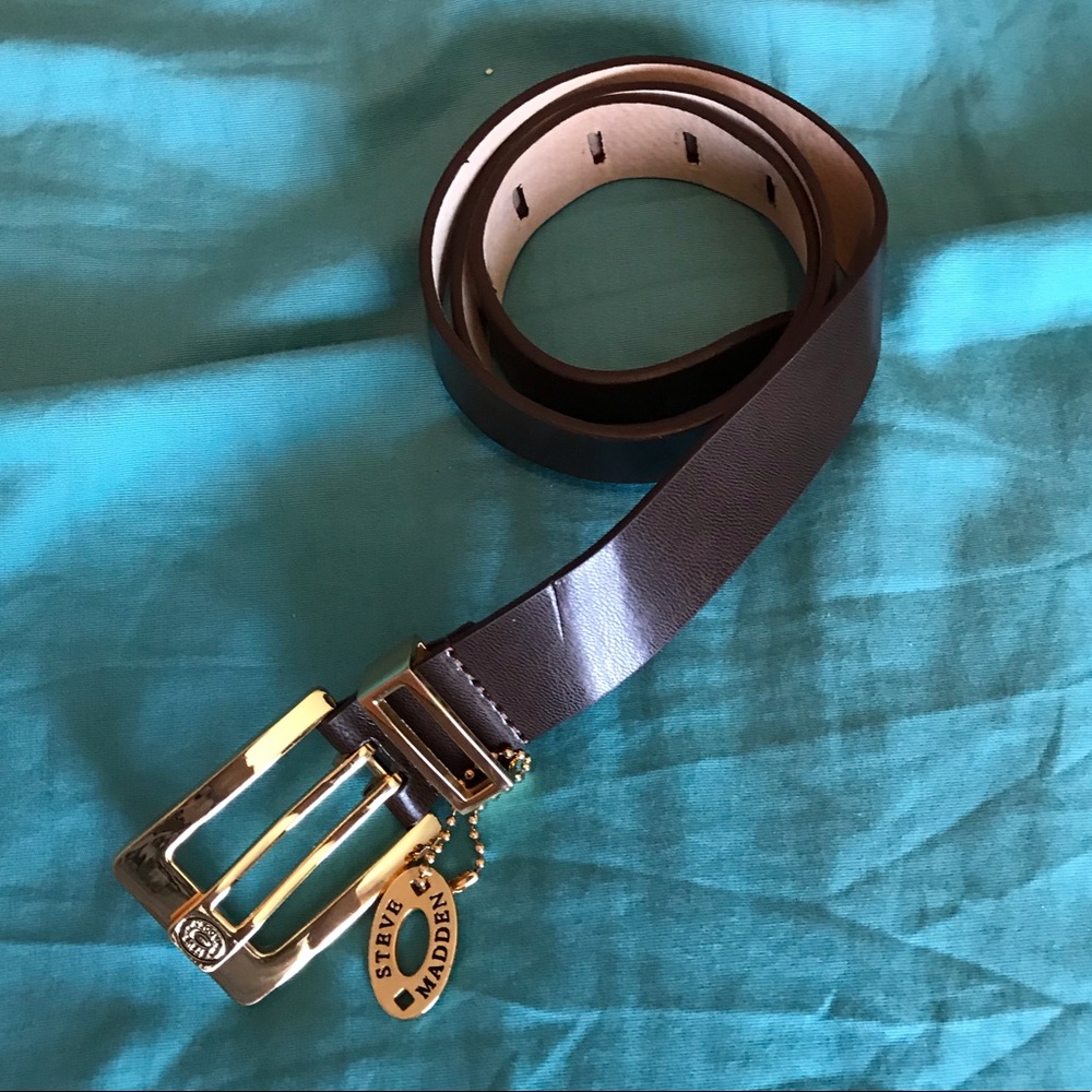 NWOT STEVE MADDEN Leather Belt